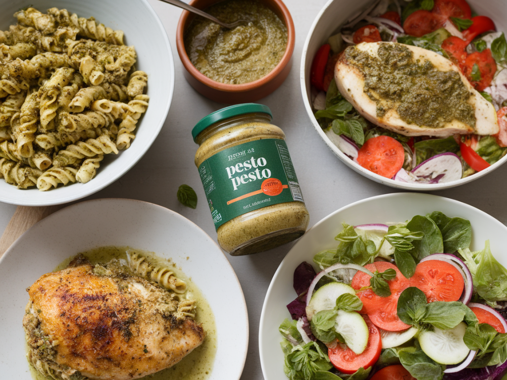How to stretch a single jar of store-bought pesto into five distinct weeknight meals
