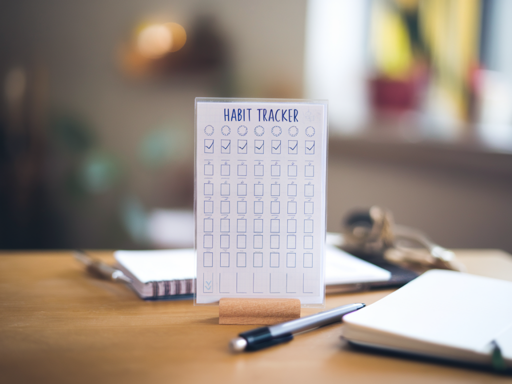 How to design a two-week personal growth experiment around tiny habits and a free habit tracker
