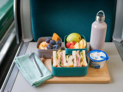 How to pack a minimalist picnic for a three-stop train micro-adventure with reusable containers