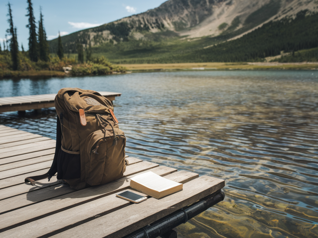 How to plan a restorative solo weekend trip with just a backpack, a paperback and a simple phone routine