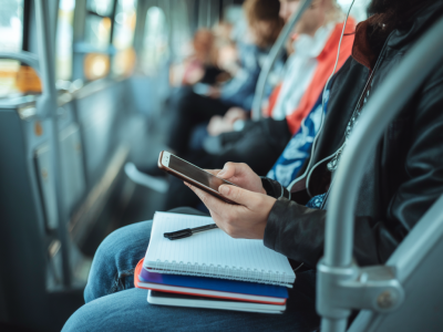 How to turn a 10-minute commute into a micro learning session with podcasts and a single notebook