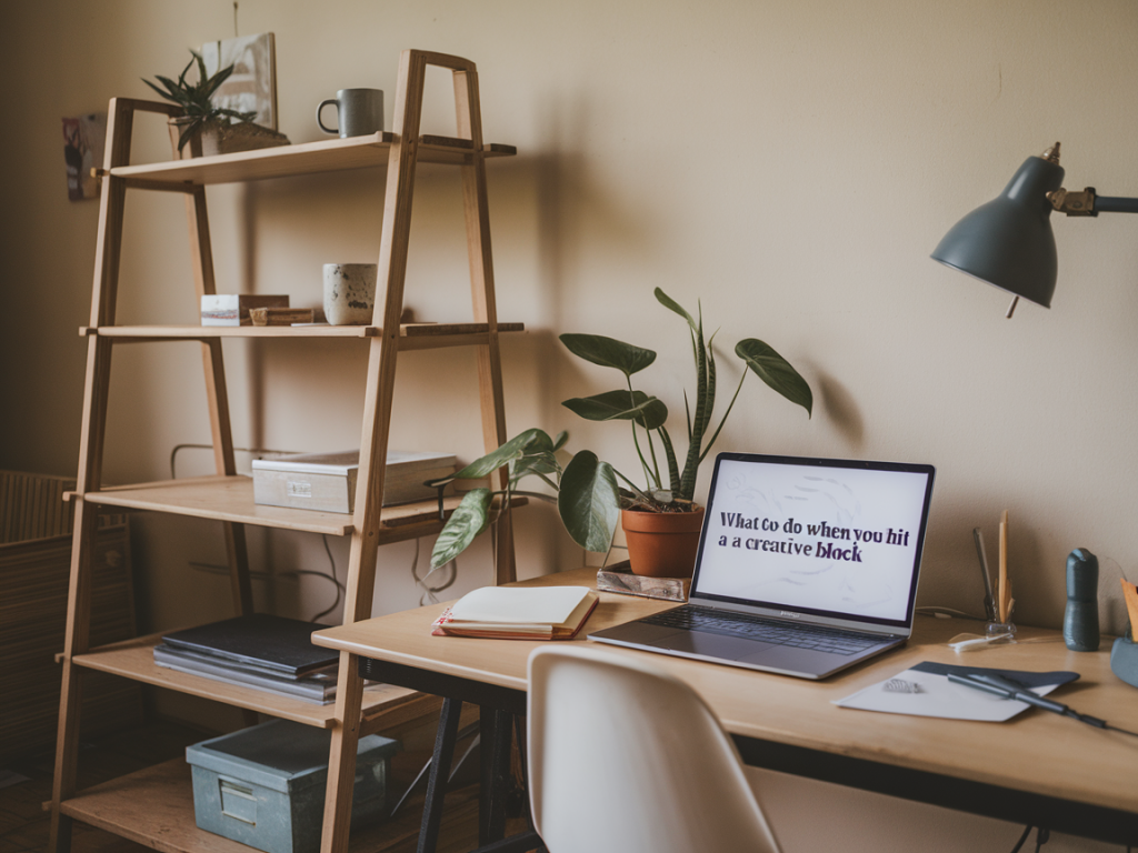 what to do when you hit a creative block: five low-pressure prompts that work